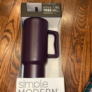 Simple Modern 40oz Trek Purple Tumbler
